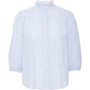 B.YOUNG DAME BLUSE BYIMOGEN - Silver Lake Blue Mix