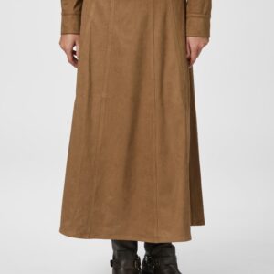 Raya Faux Suede Skirt