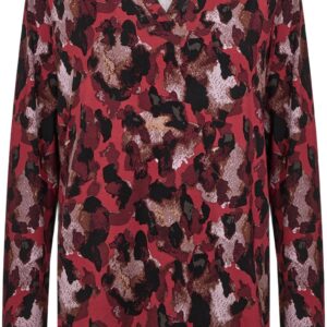 Scmarica AOP 341 Bluse Rød