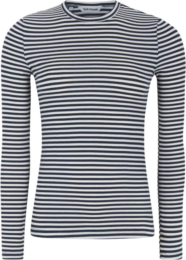 Srfenja Stripe Oneck Top